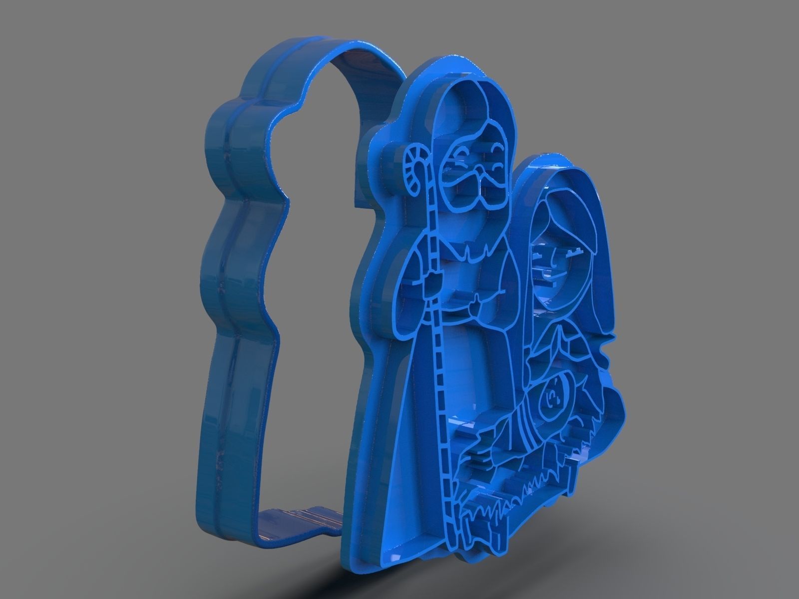 Christmas Cookie Cutter Nativity 3D print model_18