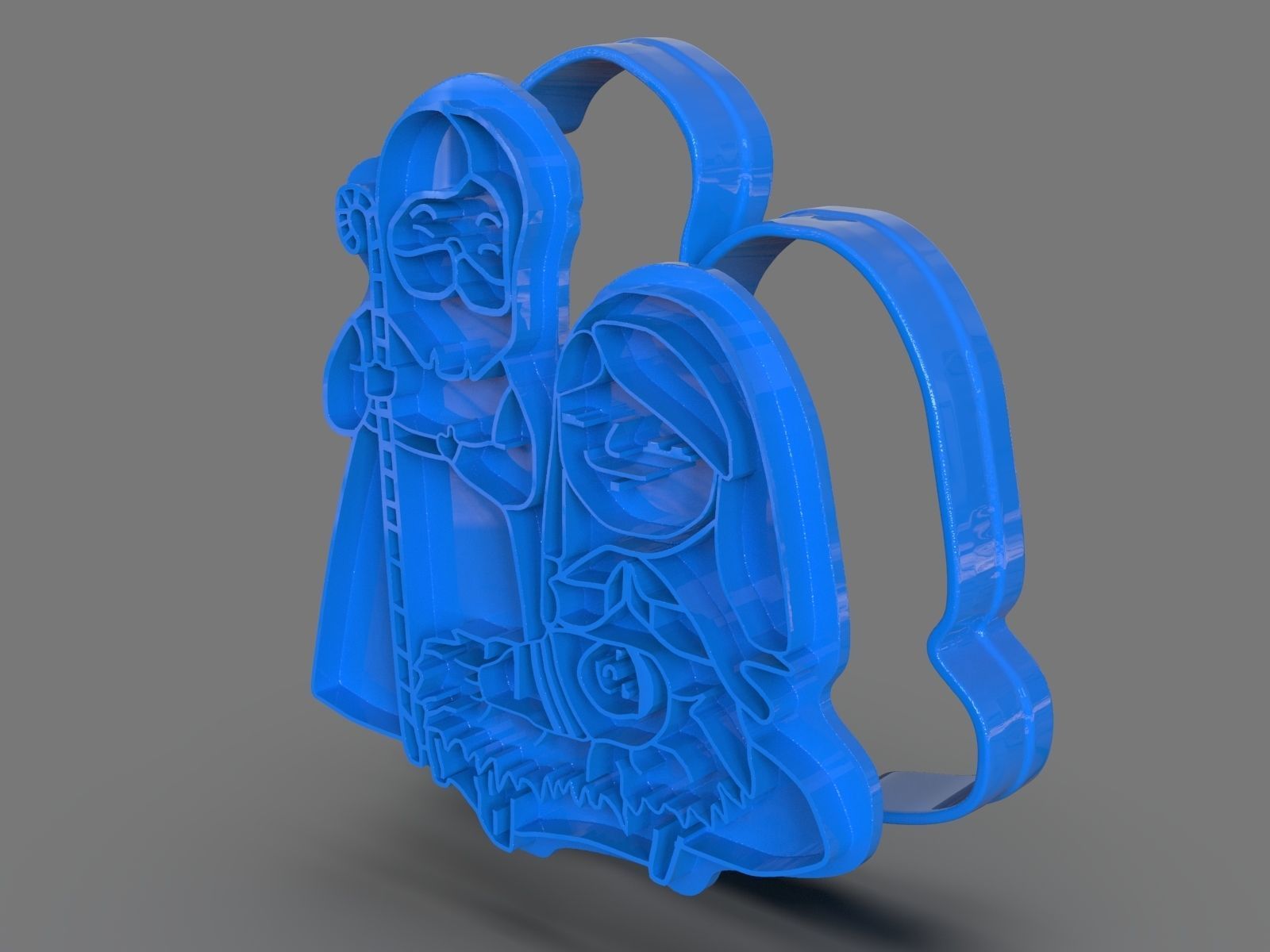 Christmas Cookie Cutter Nativity 3D print model_13