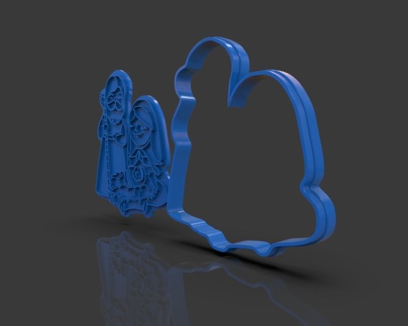 Christmas Cookie Cutter Nativity 3D print model_23