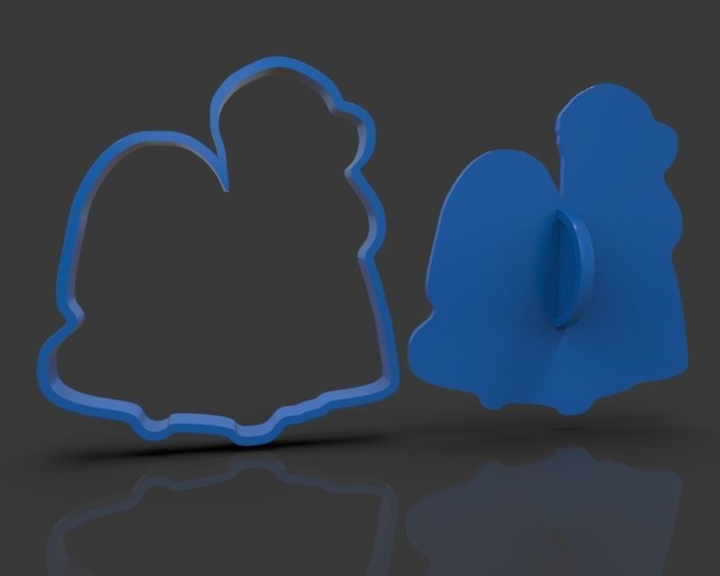 Christmas Cookie Cutter Nativity 3D print model_25