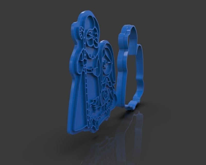 Christmas Cookie Cutter Nativity 3D print model_29