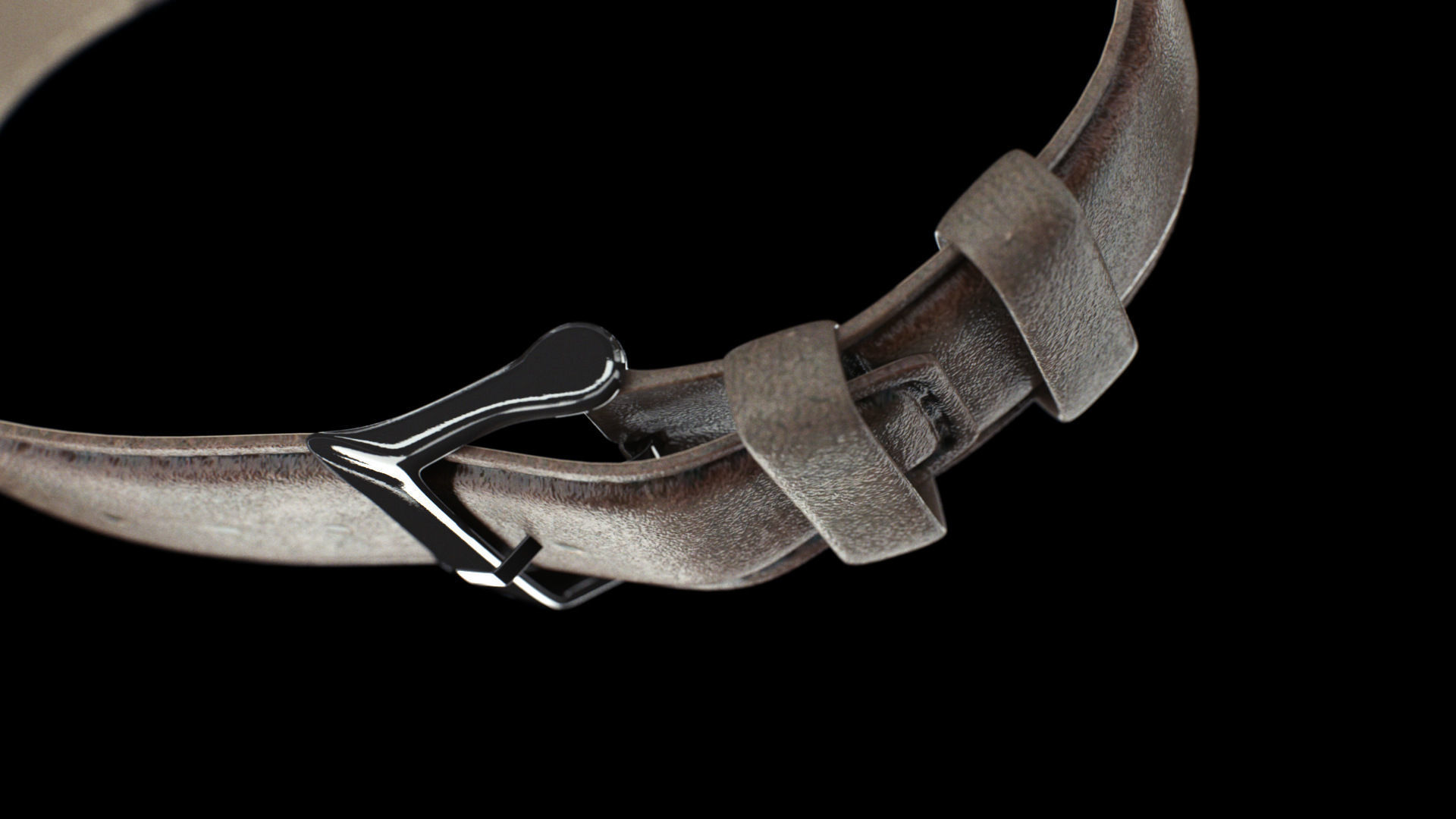 Watch 3D model Low-poly 3D model_5