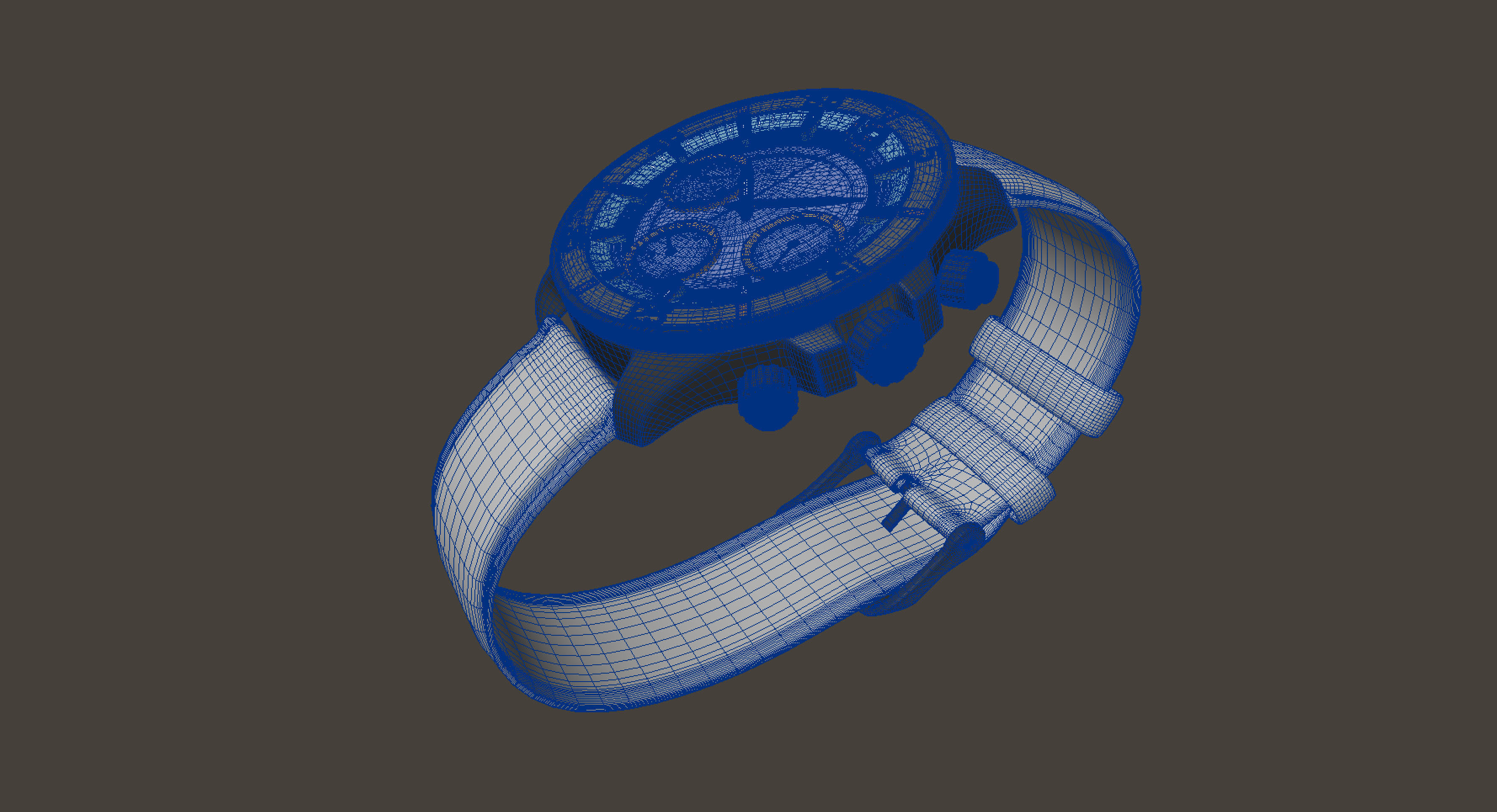 Watch 3D model Low-poly 3D model_12