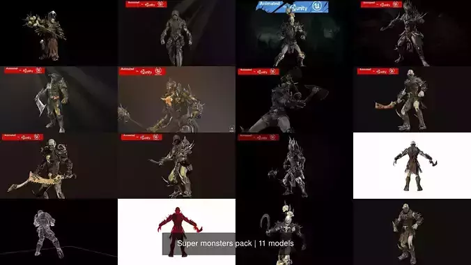 Super monsters pack