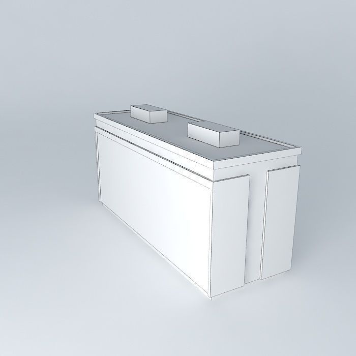 Residential Building In Mostar Free 3D model_4