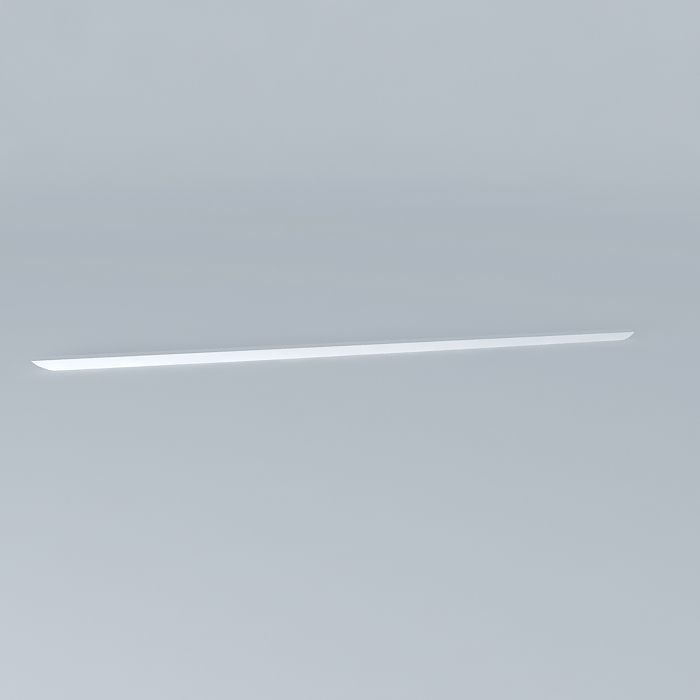 Tiles led strip Free 3D model_2