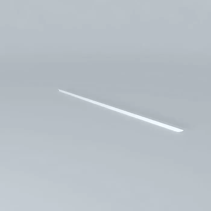 Tiles led strip Free 3D model_0