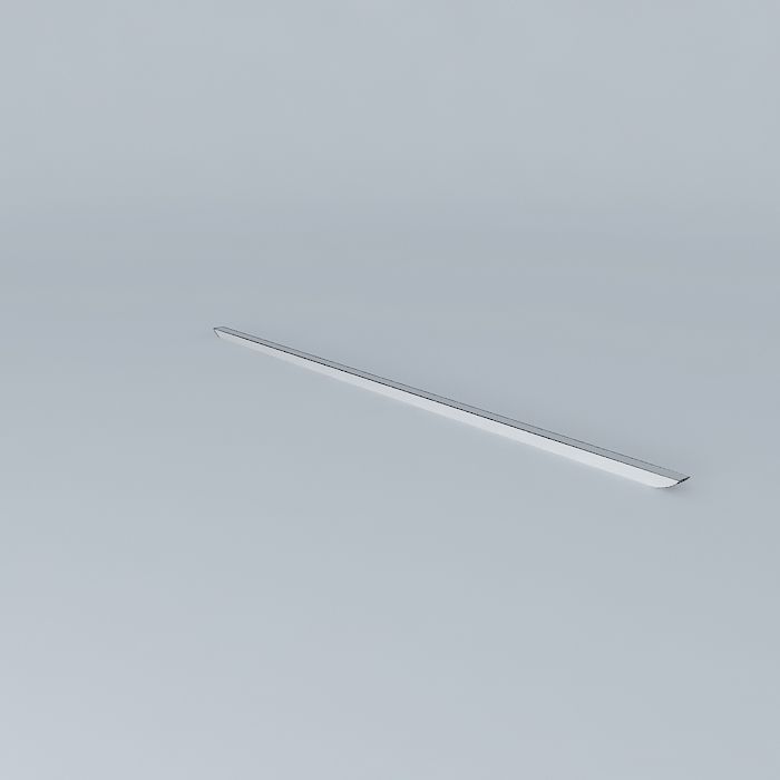 Tiles led strip Free 3D model_4