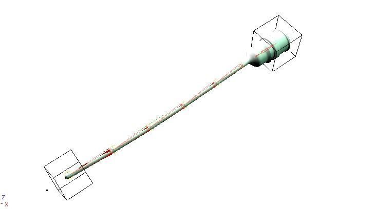 Urinary catheter 3D model_4