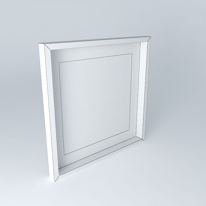 Culture square led panel Free 3D model_3