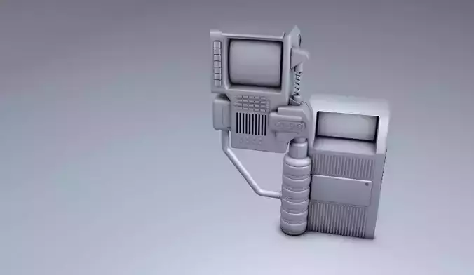 Future POSTBOX Display 3D model