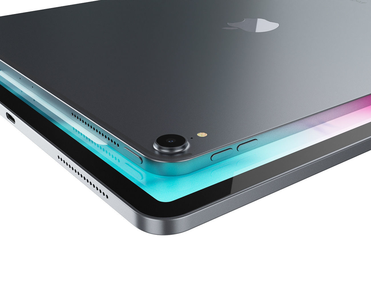 Apple iPad Pro 12-9 inch Wi-Fi 2018 and New Apple Pencil 3D model_10
