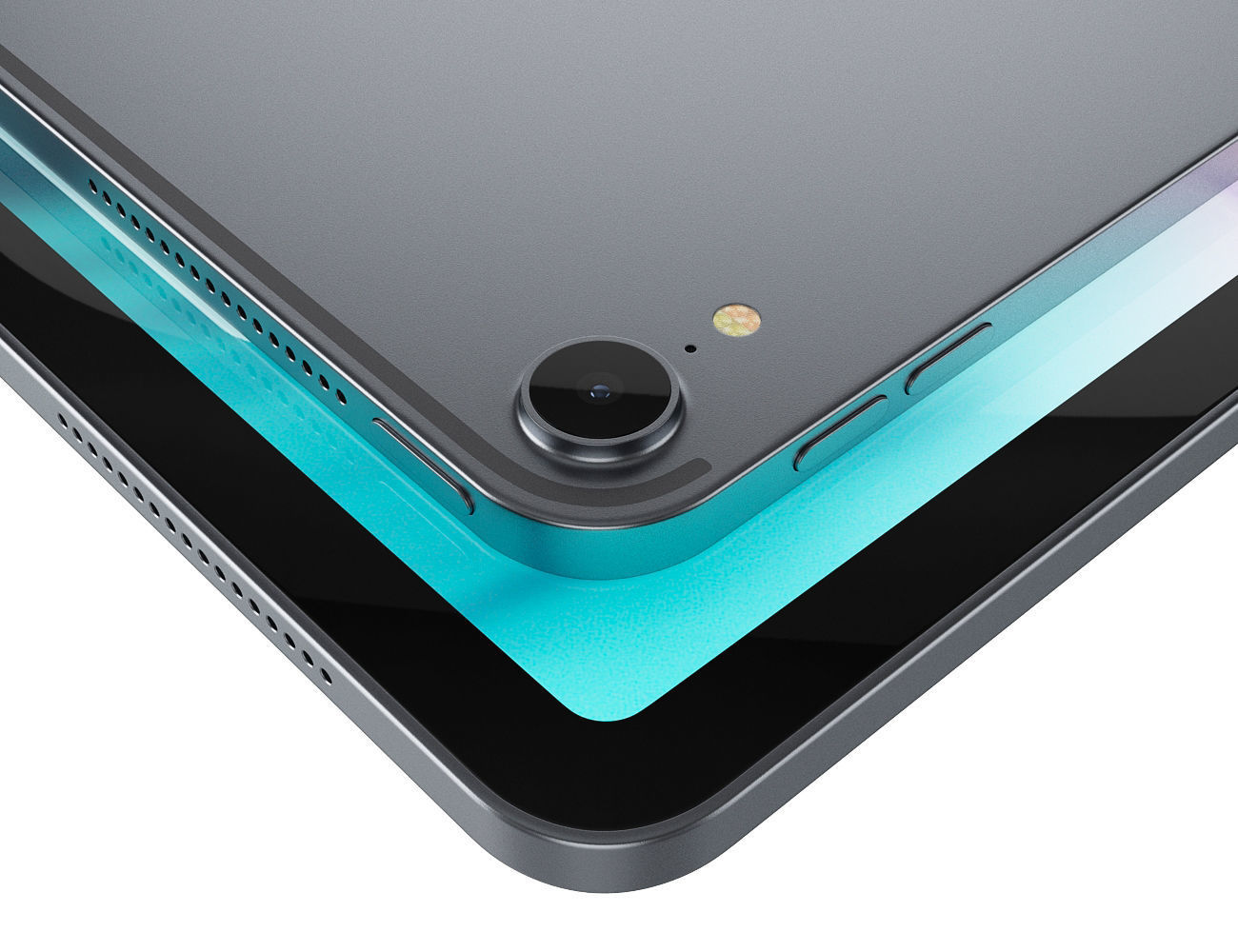 Apple iPad Pro 12-9 inch Wi-Fi 2018 and New Apple Pencil 3D model_11