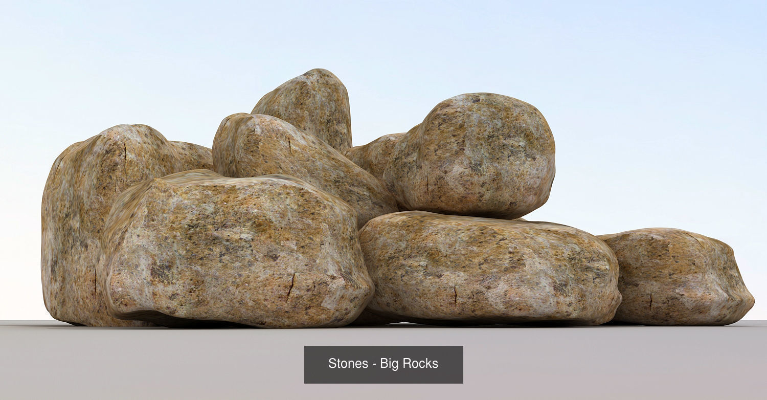 Stones Collection group of rocks _2