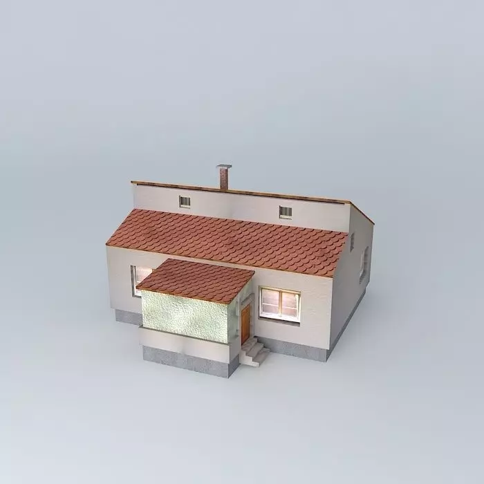 House in Bijelo Polje  Mostar Free 3D model_0
