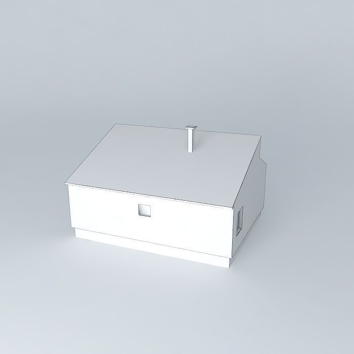 House in Bijelo Polje  Mostar Free 3D model_4