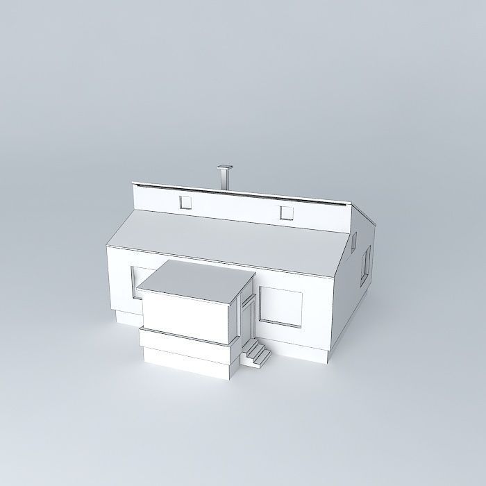 House in Bijelo Polje  Mostar Free 3D model_3