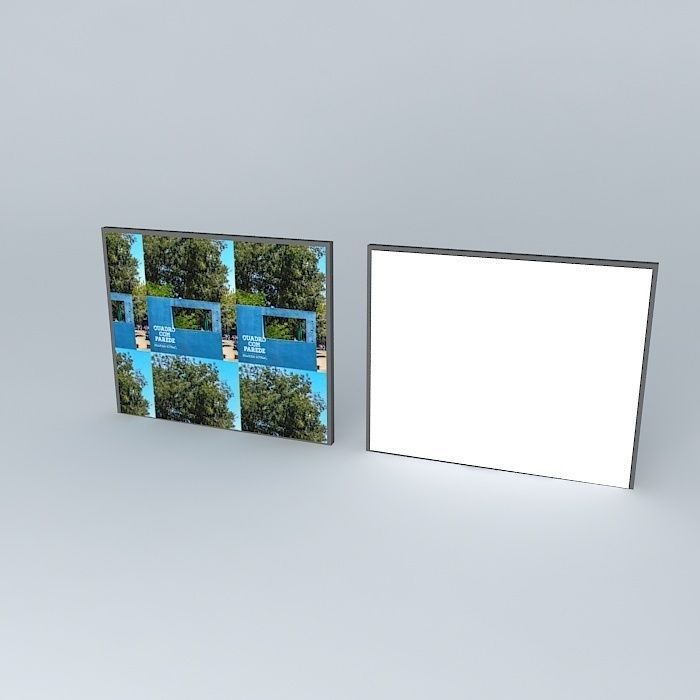 Abstract Composition 03 Free 3D model_1