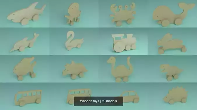 Wooden toys