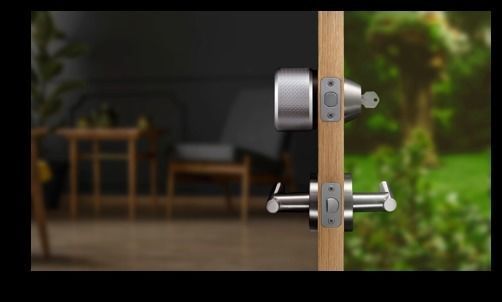 August Smart Lock Pro spacer 3D print model_2