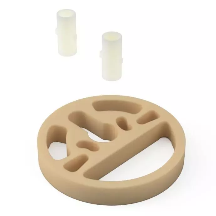 August Smart Lock Pro spacer 3D print model_0