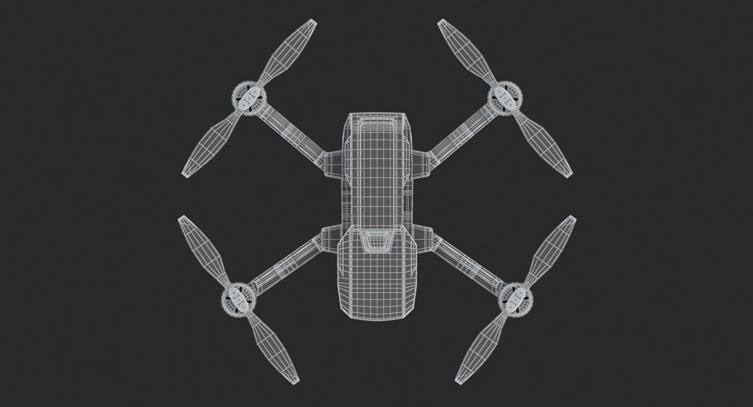 E3D - Yuneec Matis Q 3D model 3D model_12