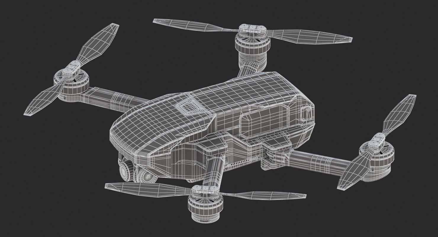 E3D - Yuneec Matis Q 3D model 3D model_16