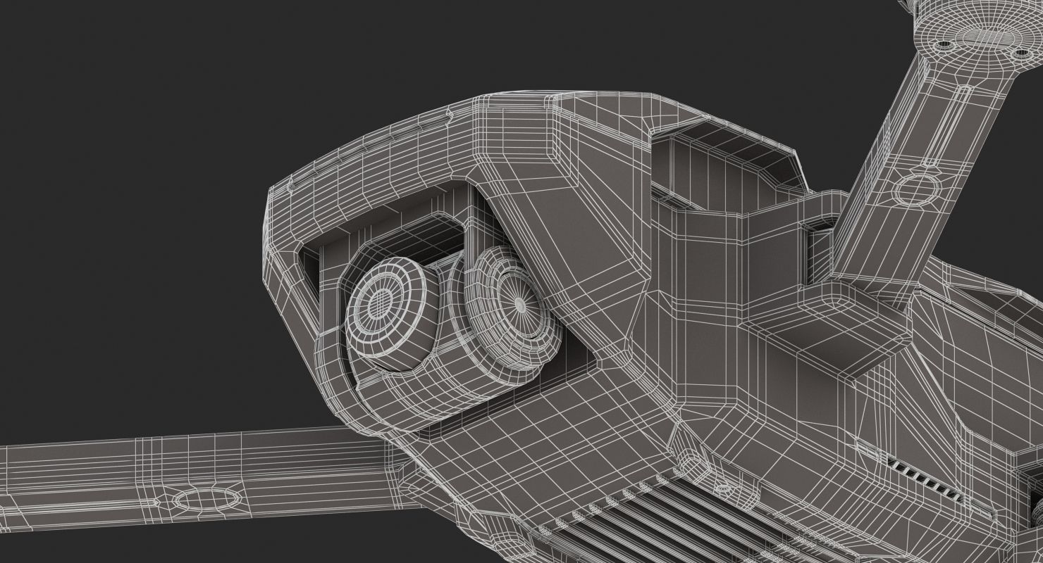 E3D - Yuneec Matis Q 3D model 3D model_20