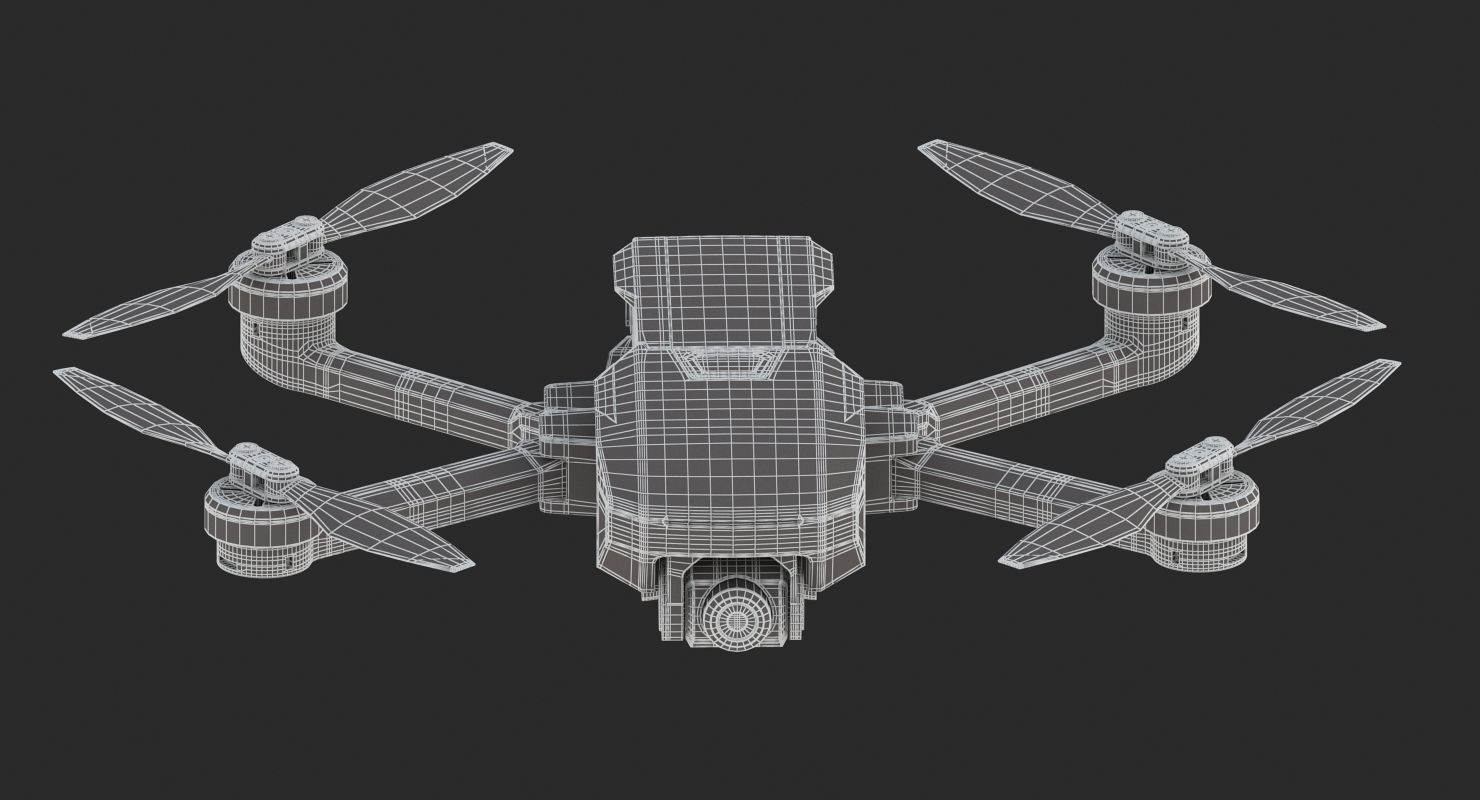 E3D - Yuneec Matis Q 3D model 3D model_14