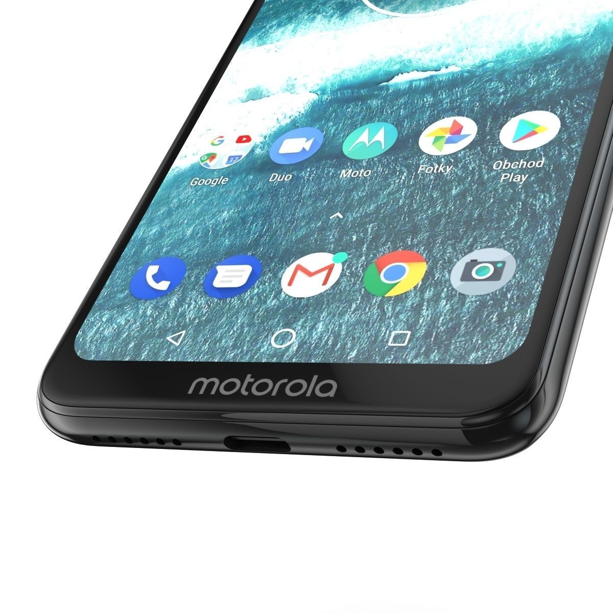 E3D - Motorola One 2018 3D model_8