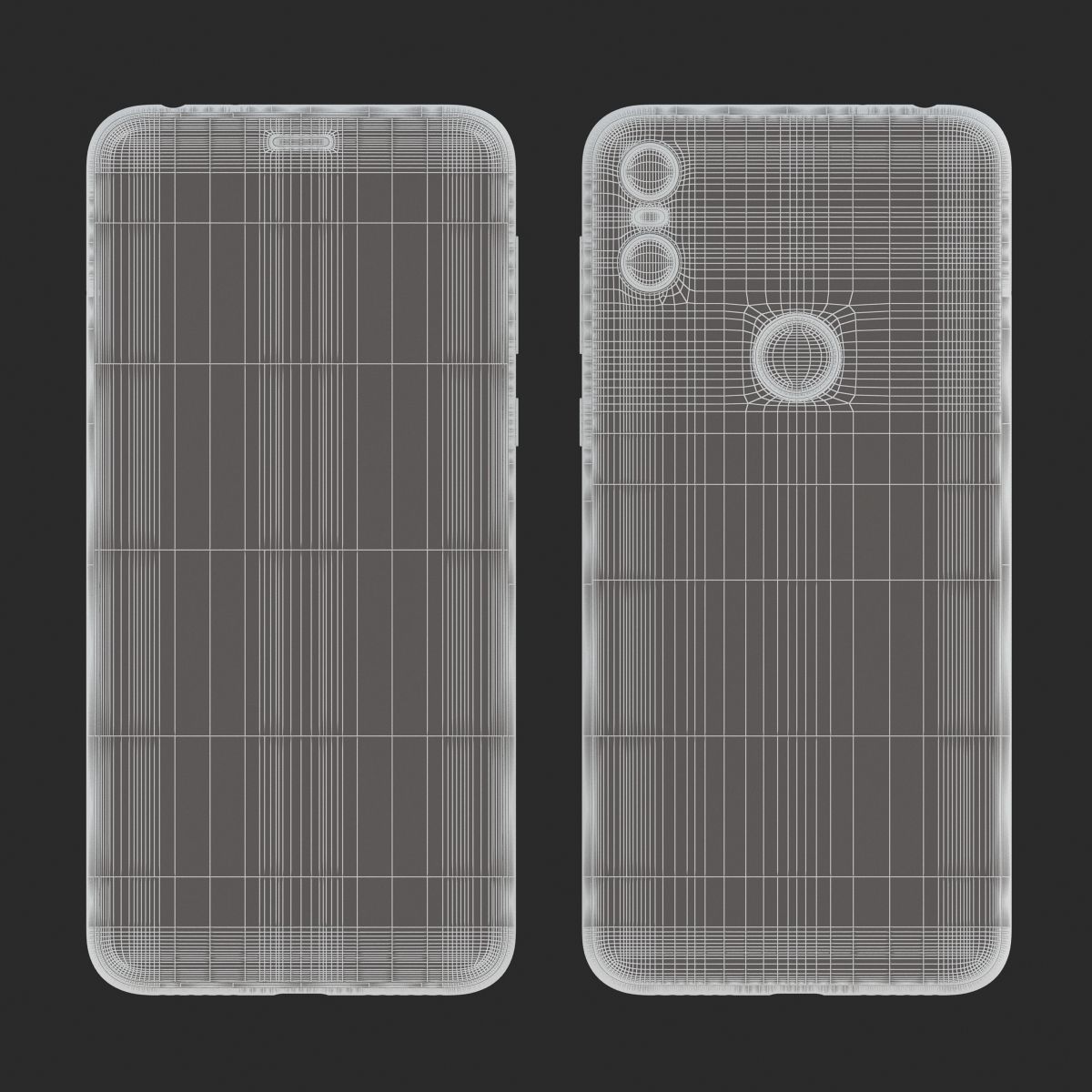 E3D - Motorola One 2018 3D model_11