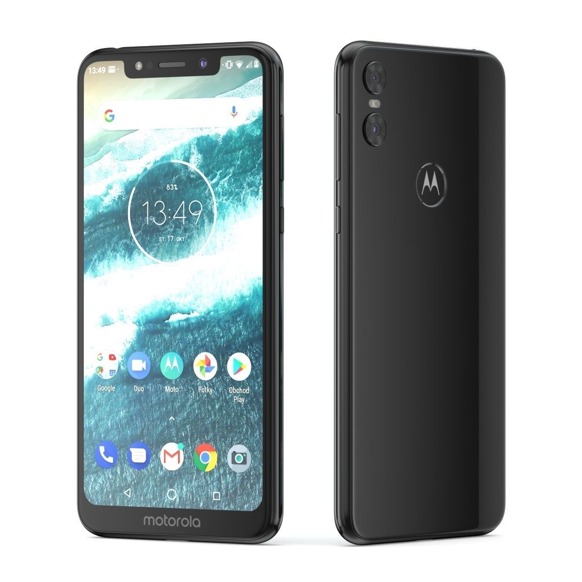 E3D - Motorola One 2018 3D model_2