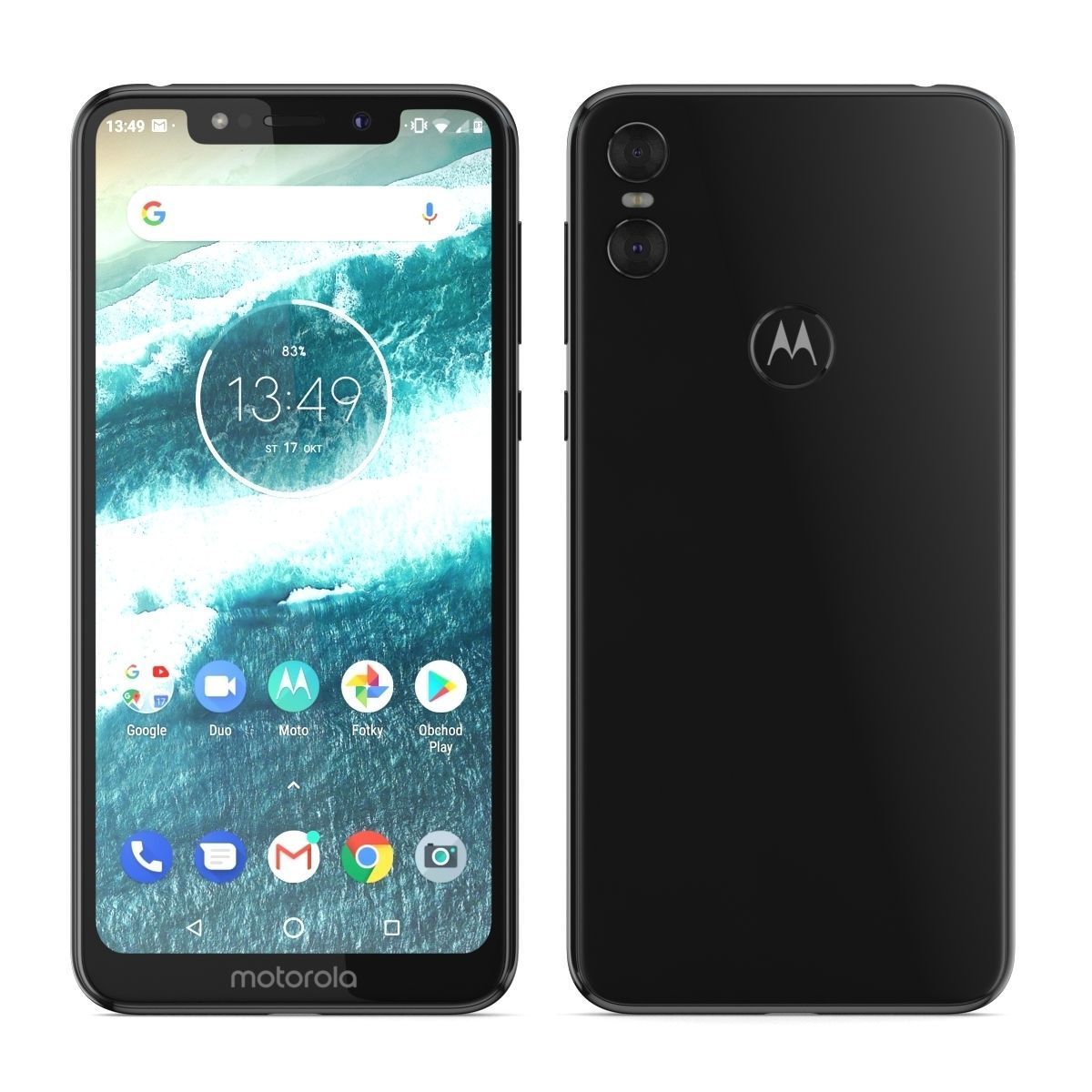 E3D - Motorola One 2018 3D model_1