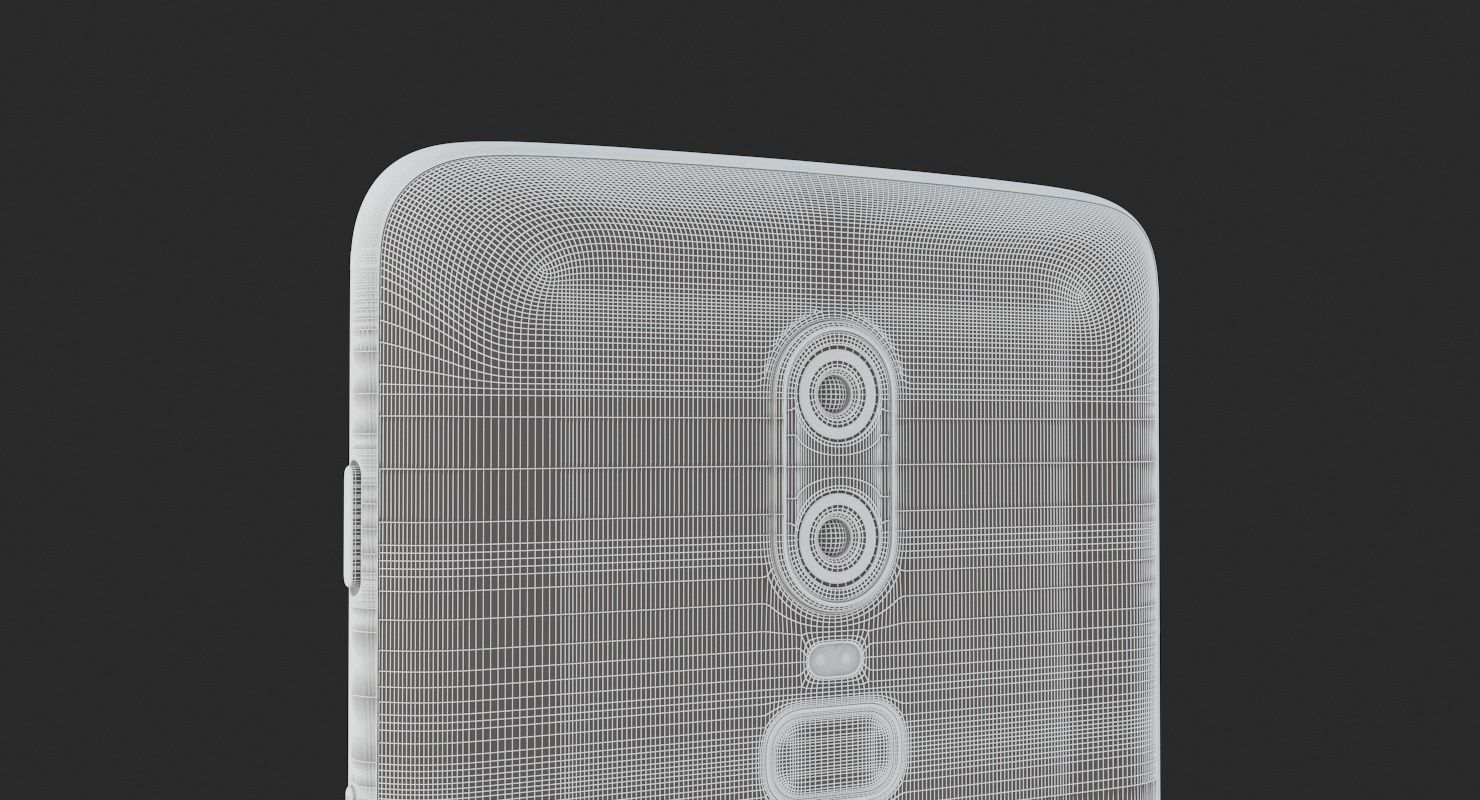 E3D - OnePlus 6 Black 3D model_16