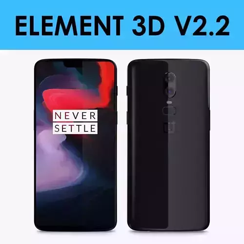 E3D - OnePlus 6 Black 