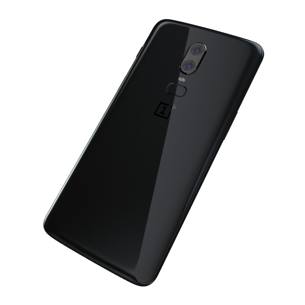E3D - OnePlus 6 Black 3D model_4