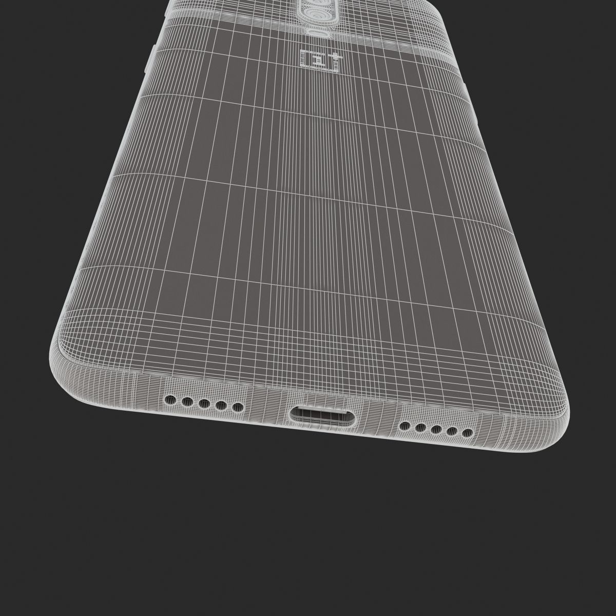 E3D - OnePlus 6T Black model 3D model_14