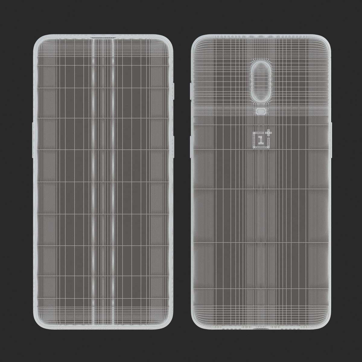 E3D - OnePlus 6T Black model 3D model_10