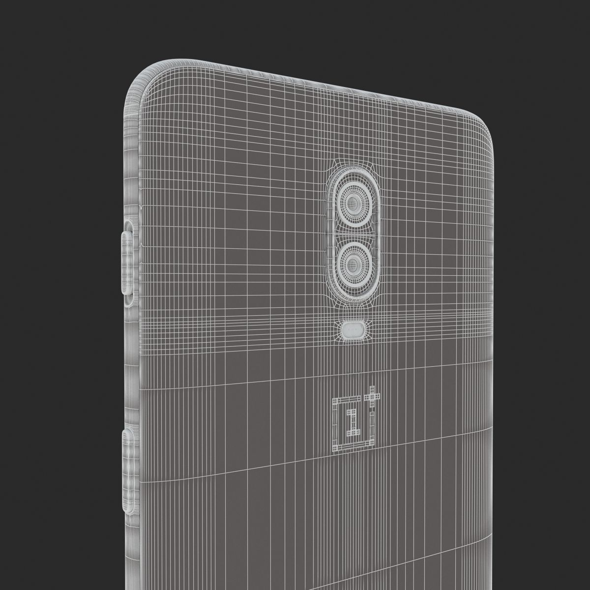 E3D - OnePlus 6T Black model 3D model_12