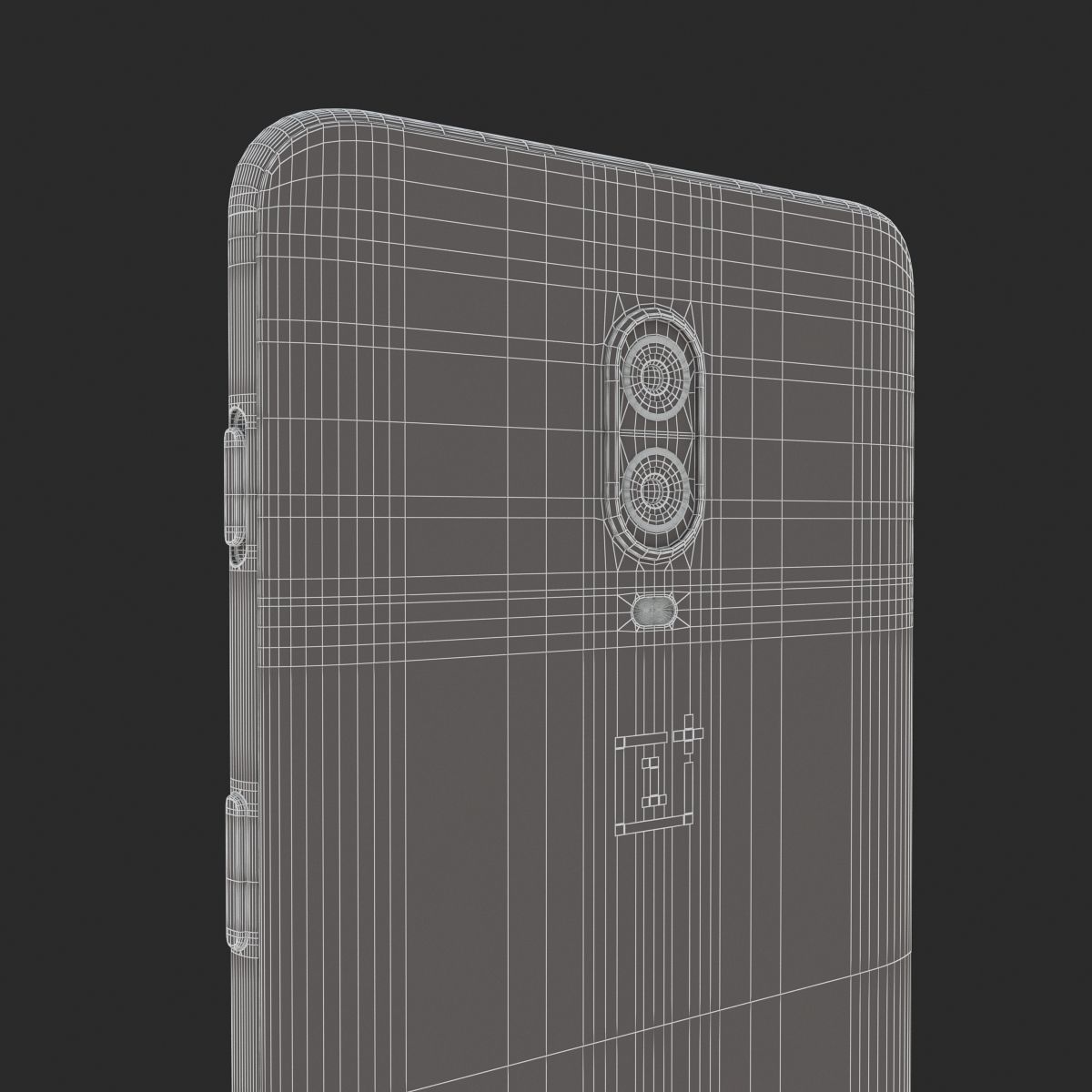 E3D - OnePlus 6T Black model 3D model_11