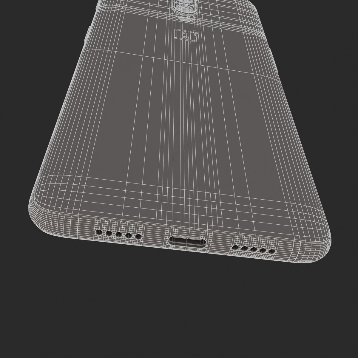 E3D - OnePlus 6T Black model 3D model_13