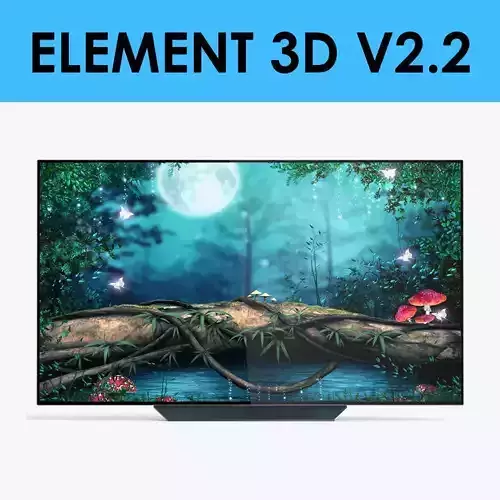 E3D - LG OLED65B8PUA OLED Smart TV