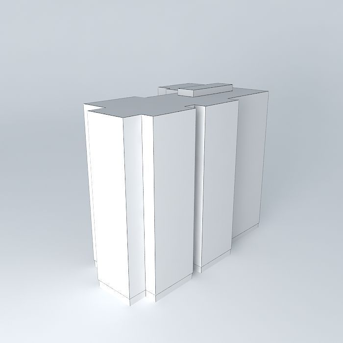 Residential Building In Mostar Free 3D model_3