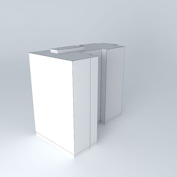 Residential Building In Mostar Free 3D model_4