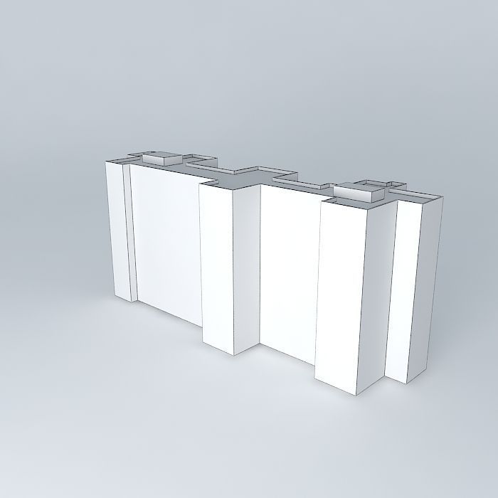 Residential Building In Mostar Free 3D model_3