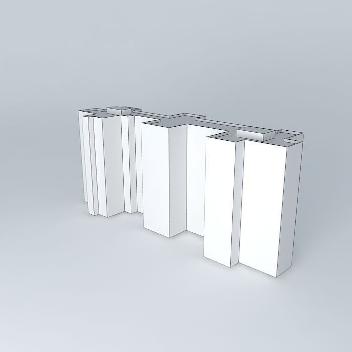 Residential Building In Mostar Free 3D model_4