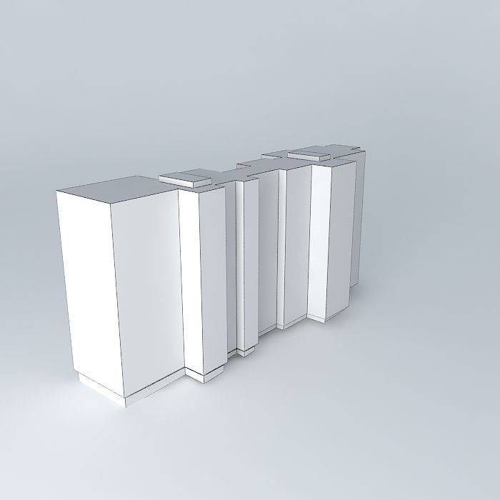 Residential Building In Mostar Free 3D model_3