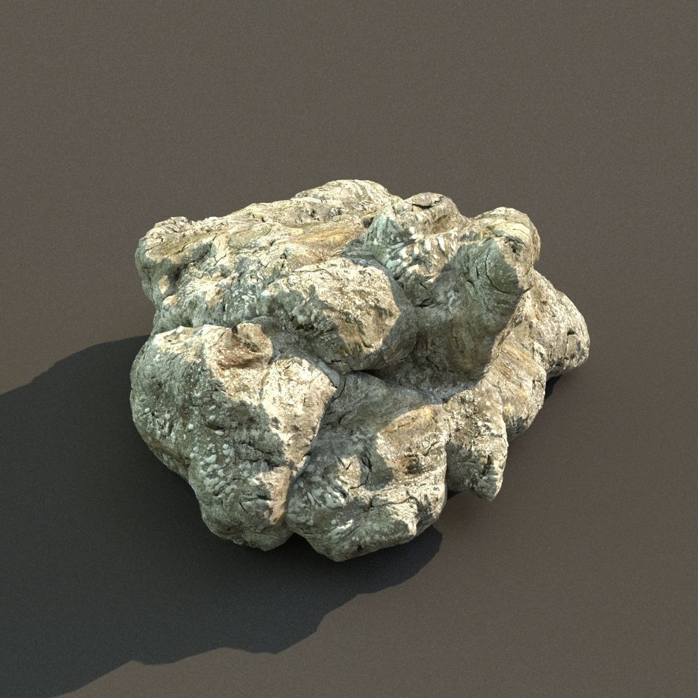 Boulders Pack A bundle 3D model_4