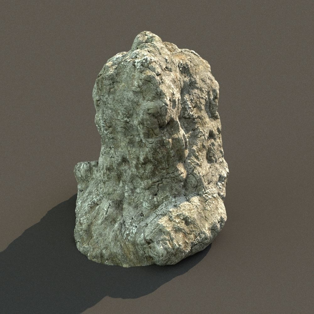 Boulders Pack A bundle 3D model_2