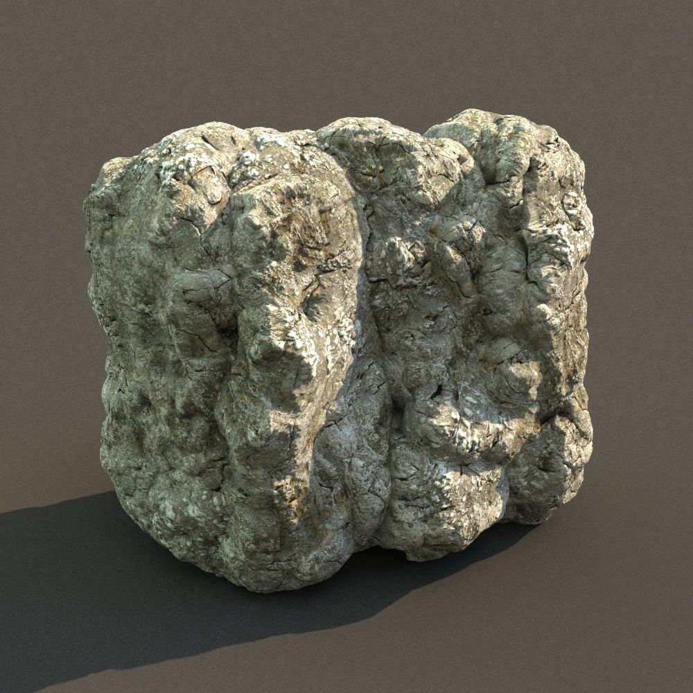 Boulders Pack A bundle 3D model_6